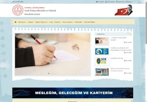 İSTANBUL / BÜYÜKÇEKMECE - Sudi Özkan Mesleki ve Teknik Anadolu Lisesi