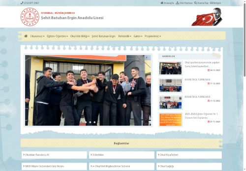 İSTANBUL / BÜYÜKÇEKMECE - Şehit Batuhan Ergin Anadolu Lisesi