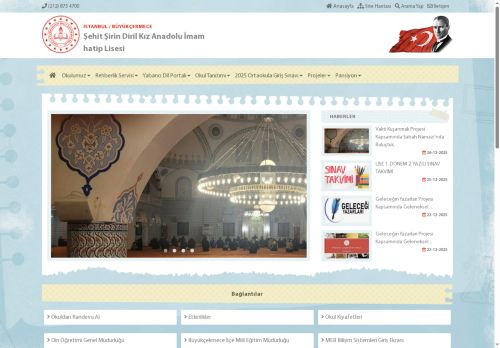 İSTANBUL / BÜYÜKÇEKMECE - Şehit Şirin Diril Kız Anadolu İmam hatip Lisesi