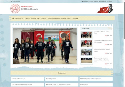 İSTANBUL / ÇATALCA - Çiftlikköy İlkokulu