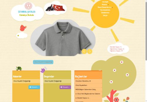 İSTANBUL / ÇATALCA - Kabakça İlkokulu