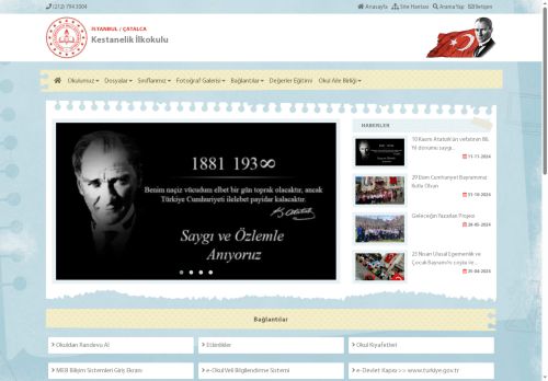 İSTANBUL / ÇATALCA - Kestanelik İlkokulu