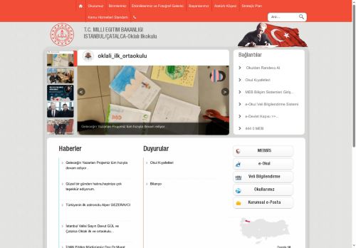 İSTANBUL / ÇATALCA - Oklalı İlkokulu