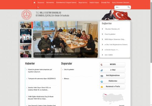 İSTANBUL / ÇATALCA - Oklalı Ortaokulu