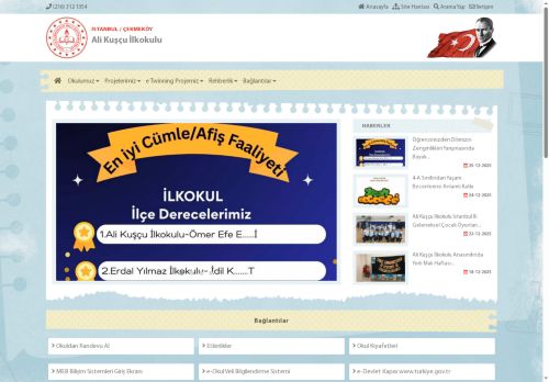 İSTANBUL / ÇEKMEKÖY - Ali Kuşçu İlkokulu