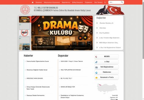 İSTANBUL / ÇEKMEKÖY - Fatma Zehra Kız Anadolu İmam Hatip Lisesi