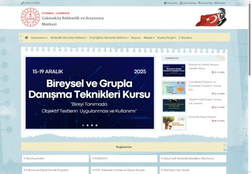 İSTANBUL / ÇEKMEKÖY - Çekmeköy Rehberlik ve Araştırma Merkezi