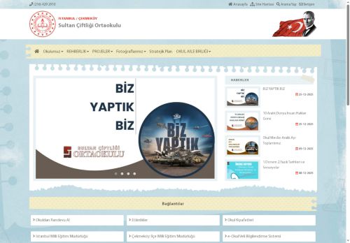 İSTANBUL / ÇEKMEKÖY - Sultan Çiftliği Ortaokulu