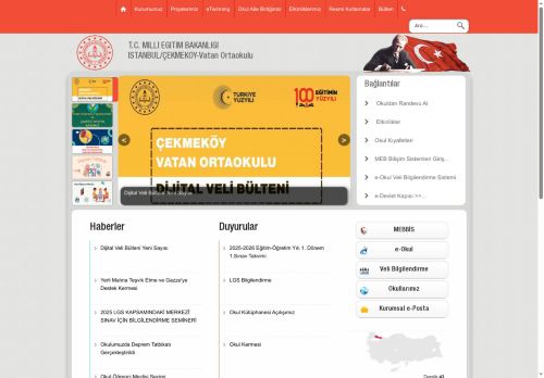 İSTANBUL / ÇEKMEKÖY - Vatan Ortaokulu