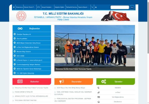 İSTANBUL / ARNAVUTKÖY - Borsa İstanbul Anadolu İmam Hatip Lisesi