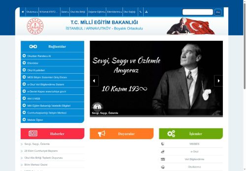 İSTANBUL / ARNAVUTKÖY - Boyalık Ortaokulu