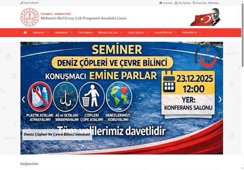 İSTANBUL / ARNAVUTKÖY - Mehmet Akif Ersoy Çok Programlı Anadolu Lisesi