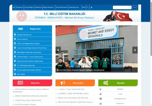 İSTANBUL / ARNAVUTKÖY - Mehmet Akif Ersoy Ortaokulu