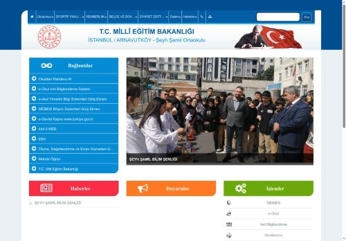 İSTANBUL / ARNAVUTKÖY - Şeyh Şamil Ortaokulu