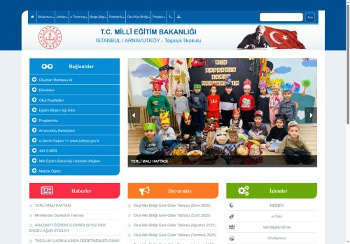 İSTANBUL / ARNAVUTKÖY - Taşoluk İlkokulu