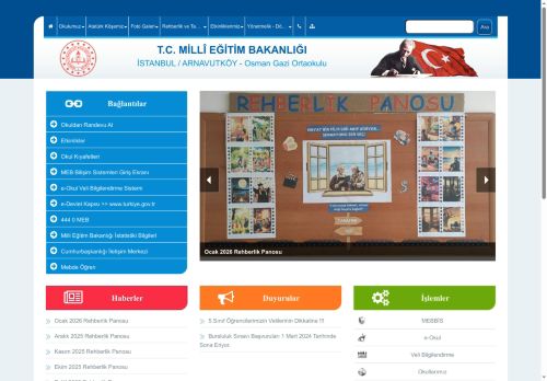 İSTANBUL / ARNAVUTKÖY - Osman Gazi Ortaokulu