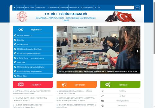 İSTANBUL / ARNAVUTKÖY - Şehit Selçuk Gürdal Anadolu Lisesi