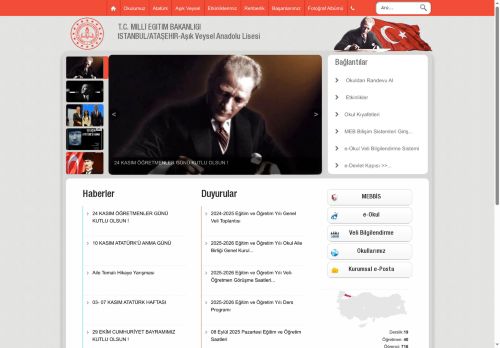 İSTANBUL / ATAŞEHİR - Aşık Veysel Anadolu Lisesi