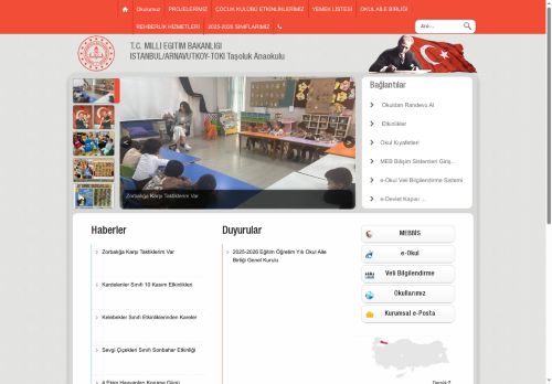 İSTANBUL / ARNAVUTKÖY - TOKİ Taşoluk Anaokulu