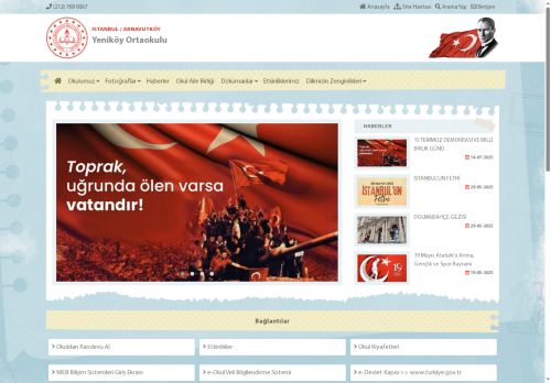 İSTANBUL / ARNAVUTKÖY - Yeniköy Ortaokulu