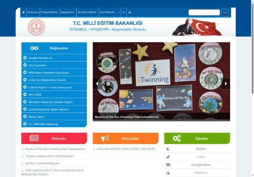 İSTANBUL / ATAŞEHİR - Akşemsettin İlkokulu
