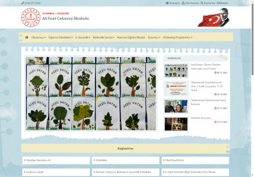 İSTANBUL / ATAŞEHİR - Ali Fuat Cebesoy İlkokulu