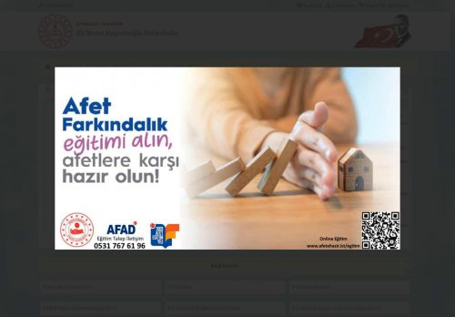 İSTANBUL / ATAŞEHİR - Ali İhsan Hayırlıoğlu Ortaokulu