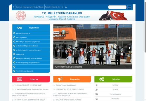 İSTANBUL / ATAŞEHİR - Ataşehir Yunus Emre Özel Eğitim Uygulama Okulu I. Kademe