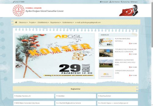 İSTANBUL / ATAŞEHİR - Aydın Doğan Güzel Sanatlar Lisesi