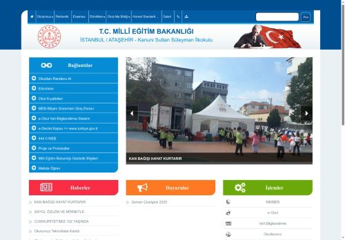 İSTANBUL / ATAŞEHİR - Kanuni Sultan Süleyman İlkokulu