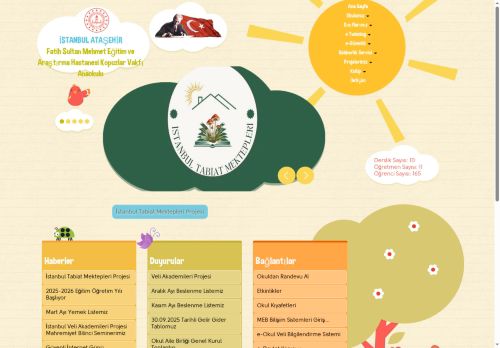 İSTANBUL / ATAŞEHİR - Fatih Sultan Mehmet Eğitim ve Araştırma Hastanesi Kopuzlar Vakfı Anaokulu