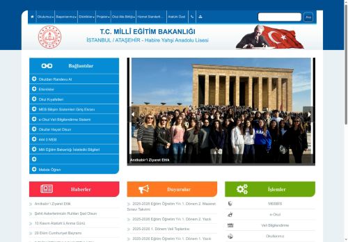 İSTANBUL / ATAŞEHİR - Habire Yahşi Anadolu Lisesi