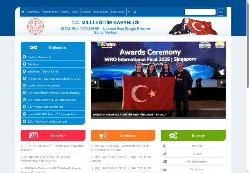 İSTANBUL / ATAŞEHİR - İstanbul Fuat Sezgin Bilim ve Sanat Merkezi