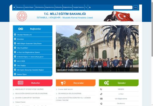 İSTANBUL / ATAŞEHİR - Mustafa Kemal Anadolu Lisesi