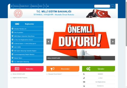 İSTANBUL / ATAŞEHİR - Mustafa Öncel İlkokulu