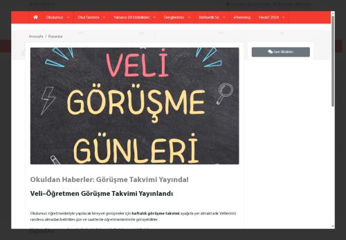 İSTANBUL / ATAŞEHİR - Ümit Meriç Kız Anadolu İmam Hatip Lisesi