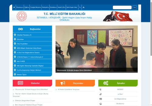 İSTANBUL / ATAŞEHİR - Şehit Haşim Usta İmam Hatip Ortaokulu