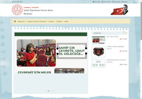 İSTANBUL / ATAŞEHİR - Şehit Öğretmen Hasan Akan İlkokulu