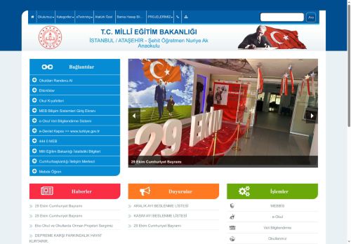 İSTANBUL / ATAŞEHİR - Şehit Öğretmen Nuriye Ak Anaokulu