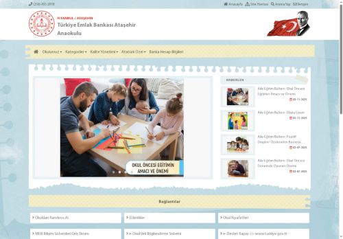 İSTANBUL / ATAŞEHİR - Türkiye Emlak Bankası Ataşehir Anaokulu