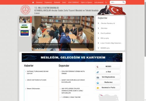 İSTANBUL / AVCILAR - Avcılar Saide Zorlu Ticaret Mesleki ve Teknik Anadolu Lisesi