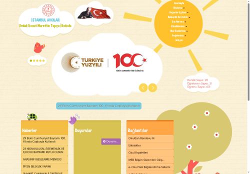 İSTANBUL / AVCILAR - Emlak Konut Nurettin Topçu İlkokulu