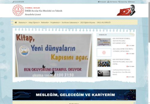 İSTANBUL / AVCILAR - İHKİB Avcılar Kız Mesleki ve Teknik Anadolu Lisesi