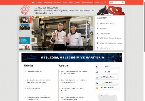 İSTANBUL / AVCILAR - İstanbul Büyükşehir Şehit Şerife Bacı Mesleki ve Teknik Anadolu Lisesi