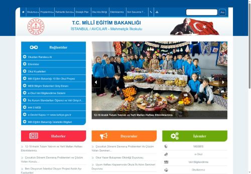 İSTANBUL / AVCILAR - Mehmetçik İlkokulu