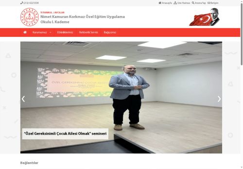 İSTANBUL / AVCILAR - Nimet Kamuran Korkmaz Özel Eğitim Uygulama Okulu I. Kademe