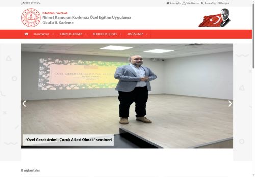 İSTANBUL / AVCILAR - Nimet Kamuran Korkmaz Özel Eğitim Uygulama Okulu II. Kademe