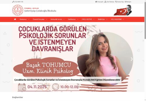 İSTANBUL / AVCILAR - Şehit Eyüp Çolakoğlu İlkokulu