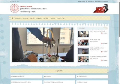 İSTANBUL / AVCILAR - Şehit Murat Kocatürk Anadolu İmam Hatip Lisesi