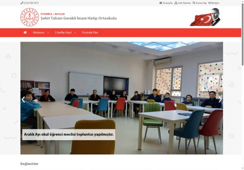 İSTANBUL / AVCILAR - Şehit Tahsin Gerekli İmam Hatip Ortaokulu